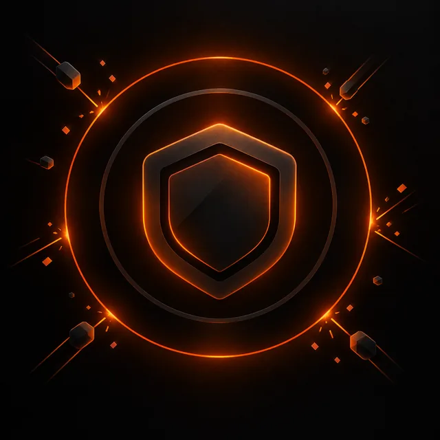 Shield with security rings